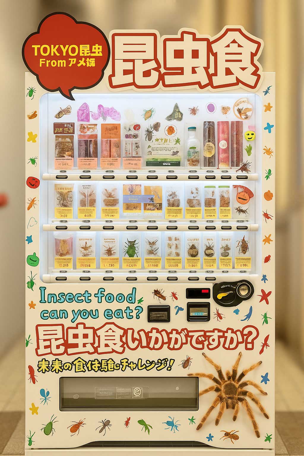 昆虫食自販機1